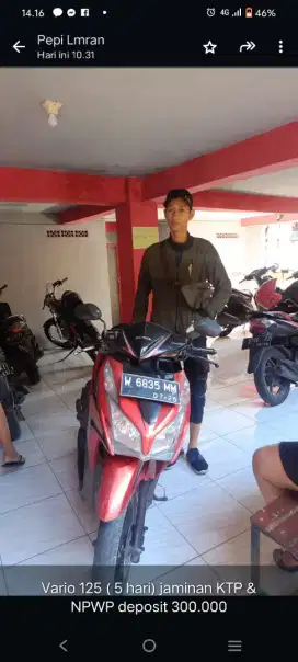 Rental motor surabaya