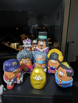 Kerwin Frost Mcd Mcnugget Buddies Uptown Moe Don Bernice Gold