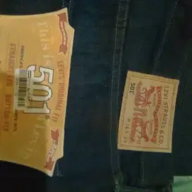 Levis Jeans 501 99,99% baru