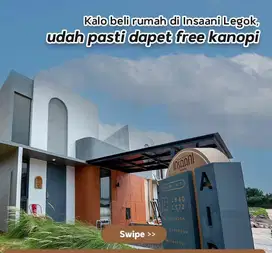 Rumah terviral di Vila Rizki insaani, lokasi dekat stasiun