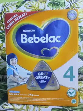 Susu Bebelac 4, 3000 gram, Rasa Vanilla