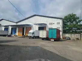 Disewakan gudang siap pakai akses tronton