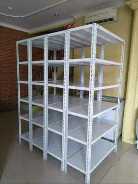 Rak besi siku lubang ready stok