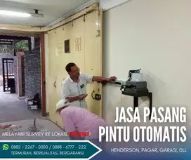 Spesialis pasang mesin pintu otomatis di bandung, terpercaya