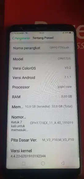 oppo F5 youth black