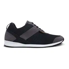 Size 43 Sepatu Kasual Spatu Lari Sport Sneaker Pria Casual Hitam Mesh