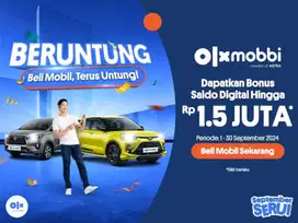 DP Rendah - Daihatsu Ayla 1.0 X Bensin-MT 2019 Abu (SIP)