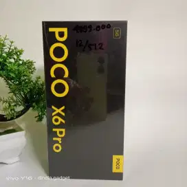 Poco X6 Pro 5G 12/512 New Garansi Resmi