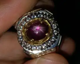 Dijual rare item 12 ray purple safir stars