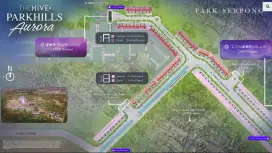 Ruko 3 lantai Park Serpong ( PARKHILLS BOULEVARD)