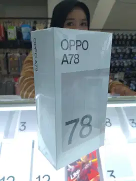 OPPO A78 HP MURAH BISA KREDIT CICILAN 0%