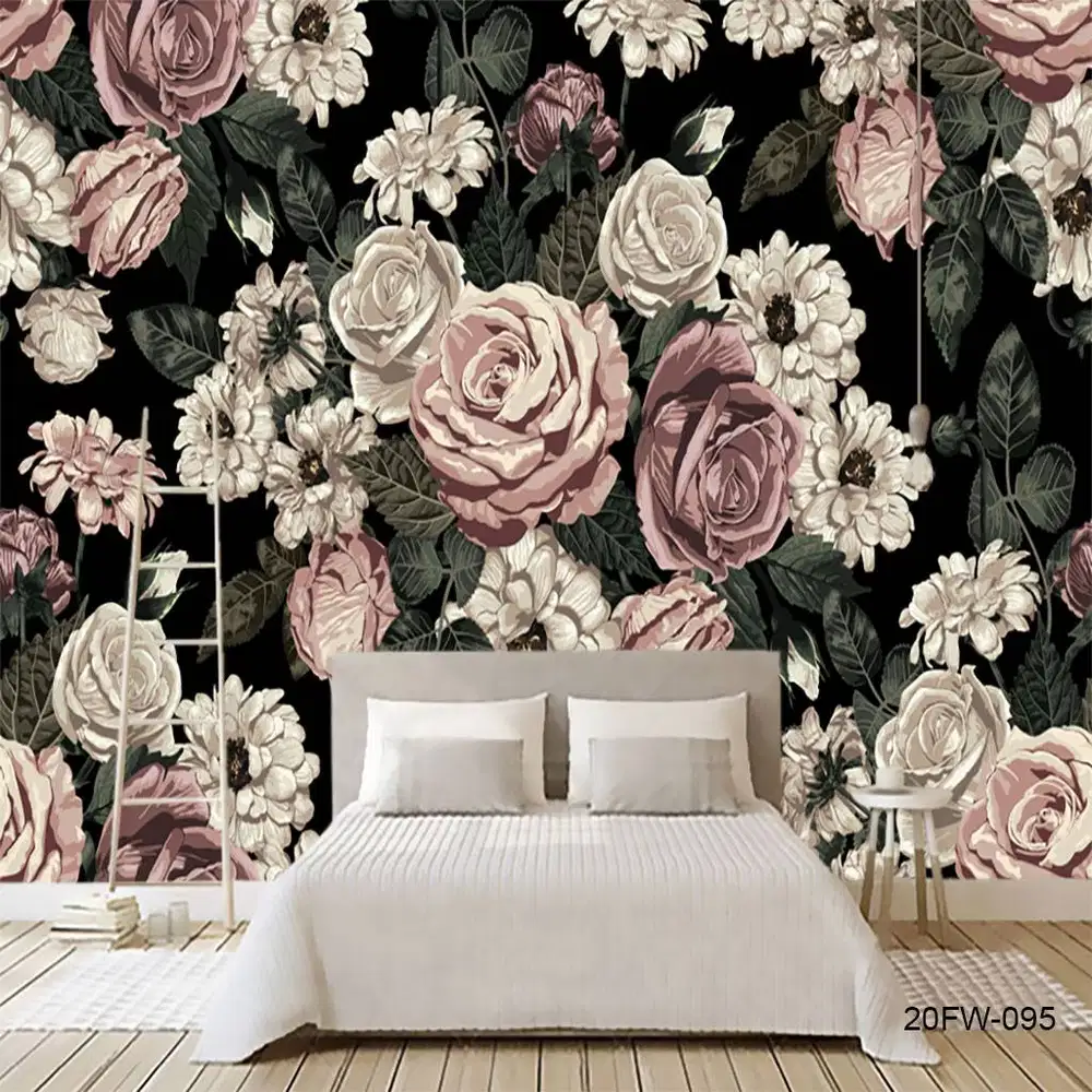 Pesan wallpaper dinding 3d custom toko jual dan pasang gorden murah
