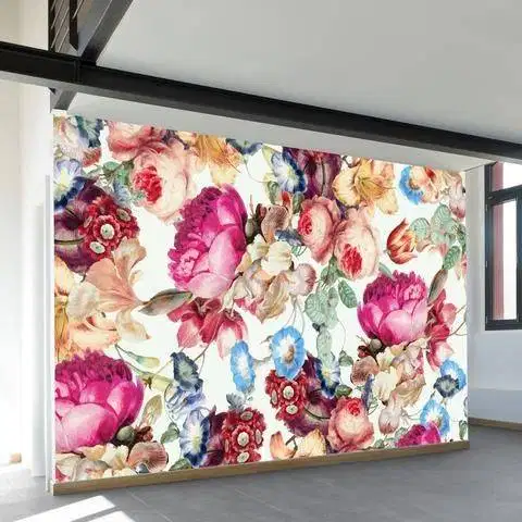 Jual gorden hordeng gordyn tirai jendela wallpaper dinding 3d custom