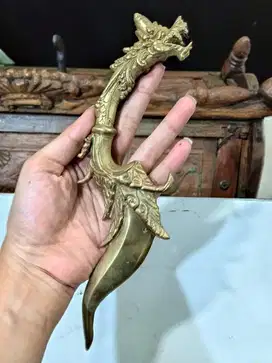 Keris kujang naga full Kuningan asli layak koleksi
