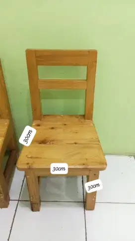Jual Kursi Kayu Anak Second