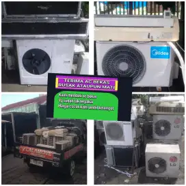 Menerima AC bekas semua kondisi