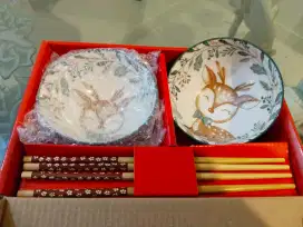 Mangkuk keramik Jepang Estetik