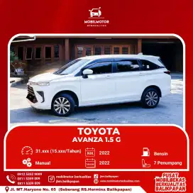 TOYOTA NEW AVANZA 1.5 G MT