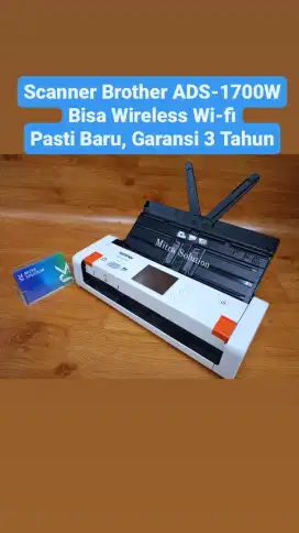 Scanner Brother ADS-1350W Wifi ADF Duplex Color ADS1350W 1350 1350W