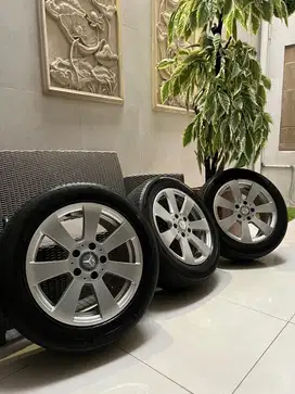 Velg OEM Mercy C200 W204 C class Mercedes 16 inch bonus ban Michelin