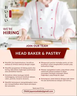 Baker & Pastry Chef