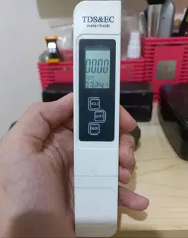 TDS EC Suhu Meter Pengukur Hidroponik Taman Air