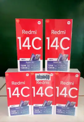 New Xiaomi Redmi 14c 6GB 128GB Helio G81 Dualcam 50Mp  Battery 5160mAh