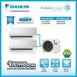 AC Daikin multi CTKC15RVM4/WH (2) bisa Cicilan DP 0%