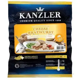 KANZLER SOSIS CHEESE BRATWURST 360GR - FROZEN FOOD - BRONTZ JOGJA