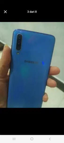 Samsung a70  biru