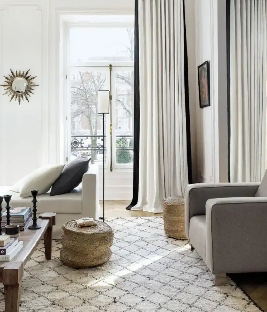 Pasang gordyn gorden hordeng murah vertikal roll blind jasa tirai viv