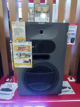 Kredit speaker aktif Sharp CBOX-DPROX12UBB, promo tanpa dp