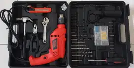 Black+Decker Bor Tembok Hammer Drill 13mm Value Set 100 Accessoris