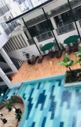Dijual apartmen citylight, full furnish 2BR view pool
