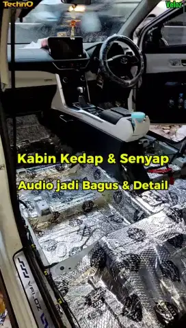 Peredam Lantai Mobil Kedap & Senyap + Tolak Panas + Bahan Ringan Karet