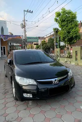 Honda civic FD 2007 hitam metik kondisi tinggal pakai