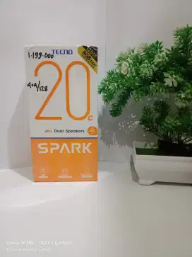 Tecno Spark 20c 4/128 New Garansi Resmi