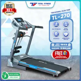 Treadmill elektrik Automatic Incline TL 270 Alat fitnes