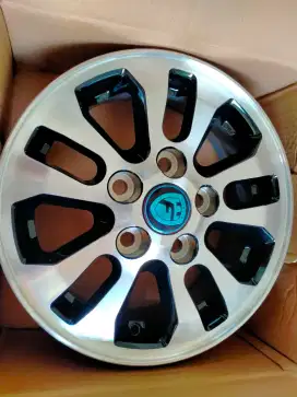 Velg Racing/Alloy R14 Lobang 5x114 Fortis, Baru produk Pako, SNI