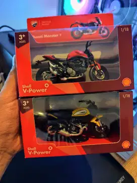 Ducati Monster & Scrambler Shell Diecast