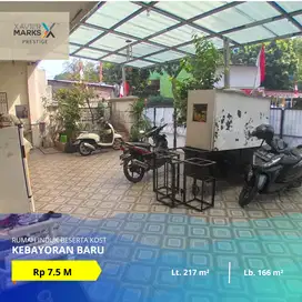 DIJUAL RUMAH INDUK BESERTA KOST STRATEGIS DI DEKAT MRT KEBAYORAN BARU