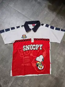 Baju anak kerah atasan snoopy original