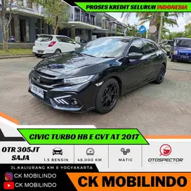 [Dp20jt] Civic Turbo Hatchback E CVT 2017 ISTIMEWA Bisa Kredit