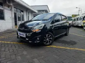 Daihatsu Ayla 1.2 R Deluxe Bensin Matic 2018 Hitam szj