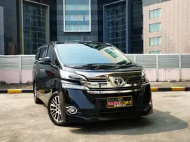 Toyota Vellfire 2.5G Atpm 2018 Istimewa Low Km Siap Pakai