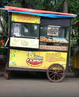 GEROBAK TAHU GORENG SIAP PAKAI