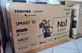 Toshiba 40 Android tv terbaru garansi resmi