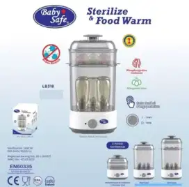 Baby safe sterilizer & food werm