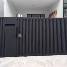 pagar rumah besi holo rapat dan kokoh