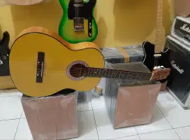 Gitar akustik junior pemula Nilon